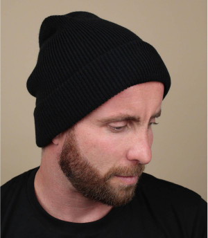 Berretto oversize nero Kinabalu beanie black